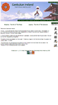 Mobile Screenshot of genbukan.ie